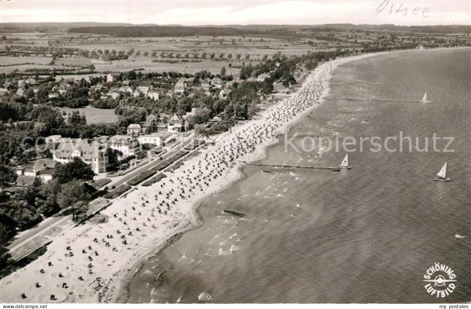 Scharbeutz Ostseebad Fliegeraufnahme
