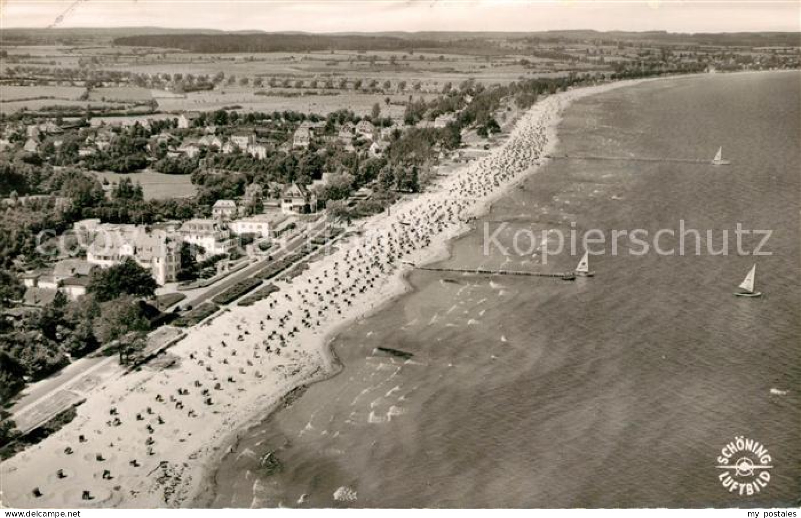 Scharbeutz Ostseebad Fliegeraufnahme