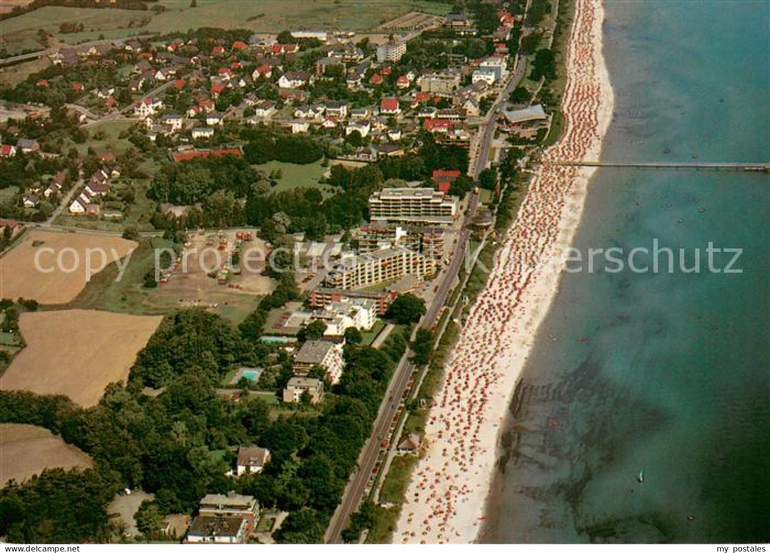 Scharbeutz Ostseebad Fliegeraufnahme