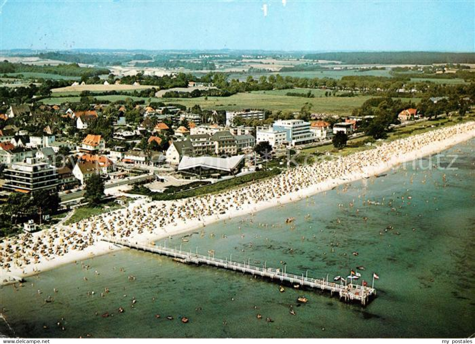 Scharbeutz Ostseebad Fliegeraufnahme