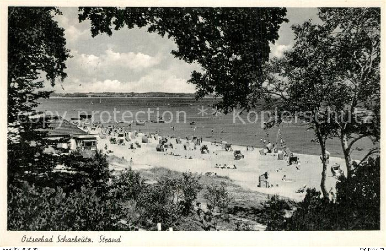 Scharbeutz Ostseebad Strandpartie