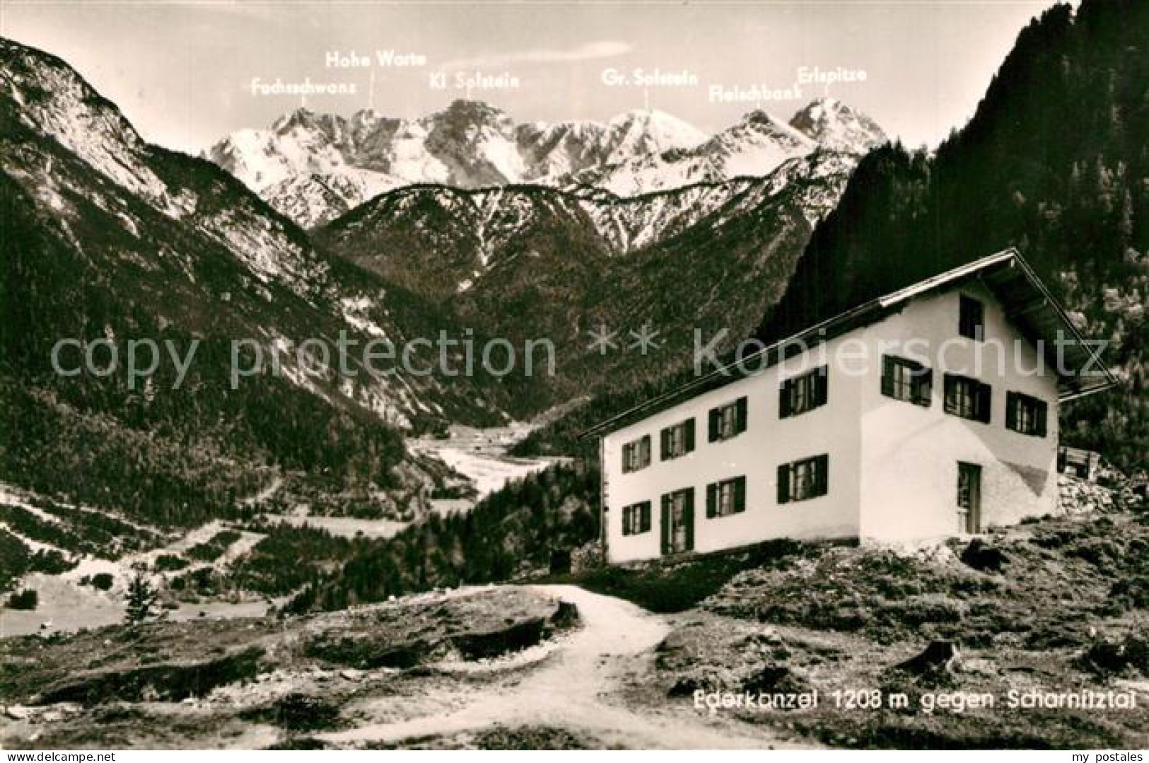 Scharnitz Ederkanzel Hohe Warte