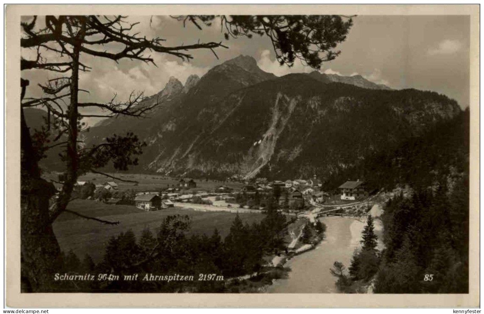 Scharnitz mit Ahrnspitzen