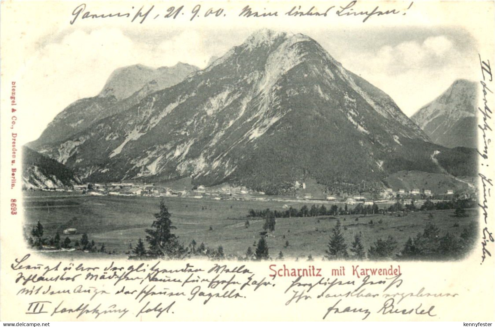 Scharnitz mit Karwendel