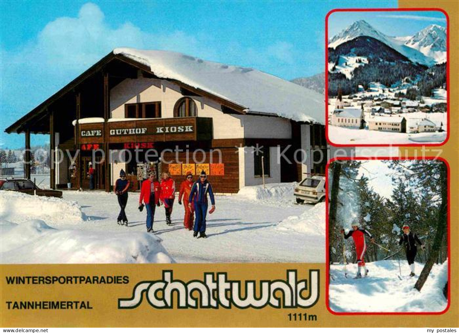 Schattwald Cafe Guthof Kiosk Panorama Skiwandern