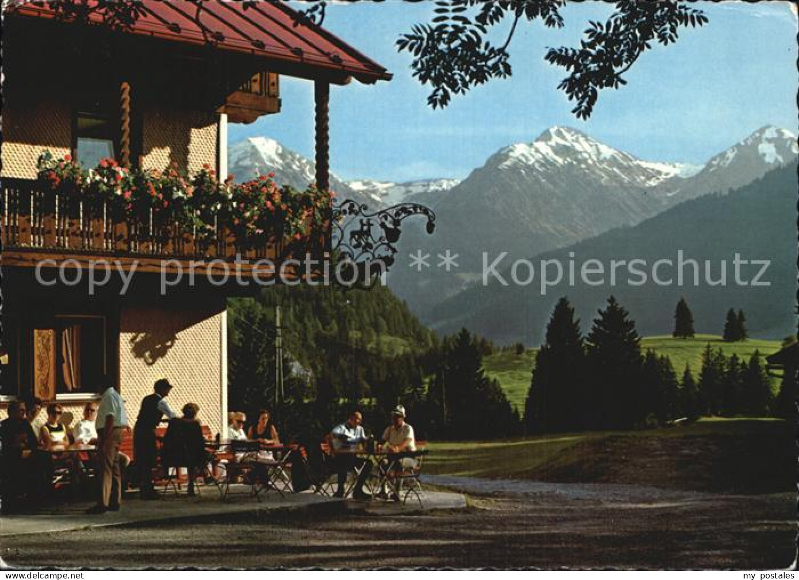 Schattwald Weinhaus Pension Alpenrose Rehbach
