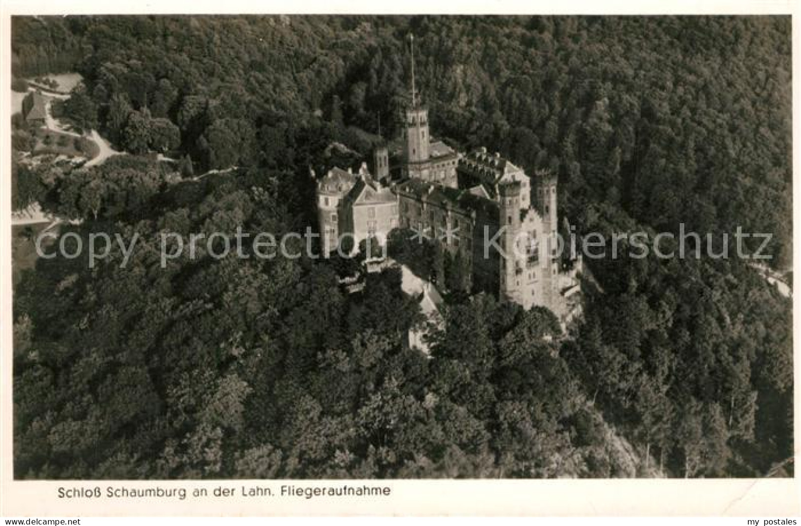 Schaumburg Diez Schloss Schaumburg Fliegeraufnahme