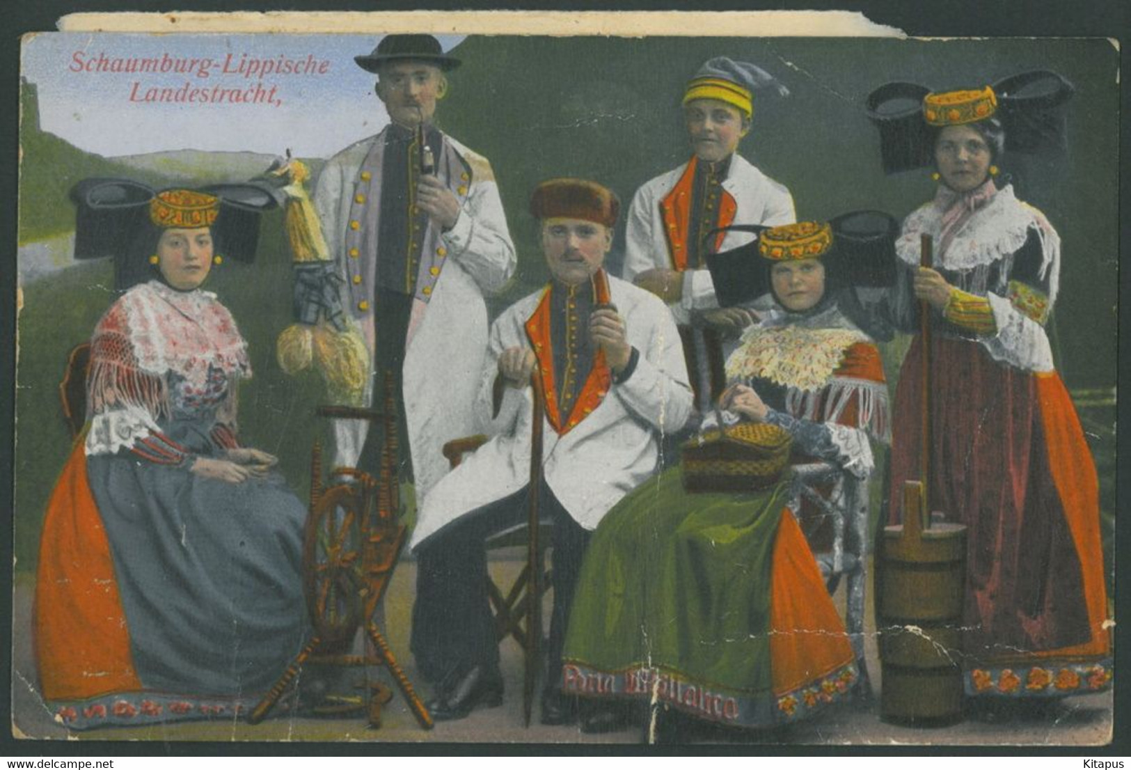 SCHAUMBURG-LIPPISCHE vintage postcard Germany