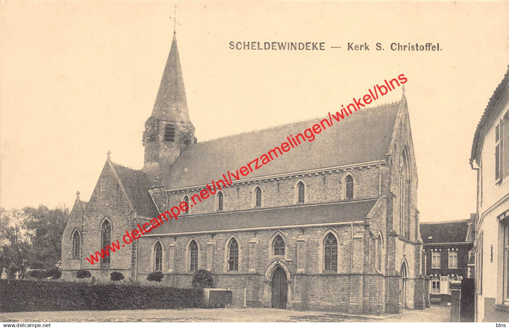 Scheldewindeke - Kerk S. Christoffel - Oosterzele