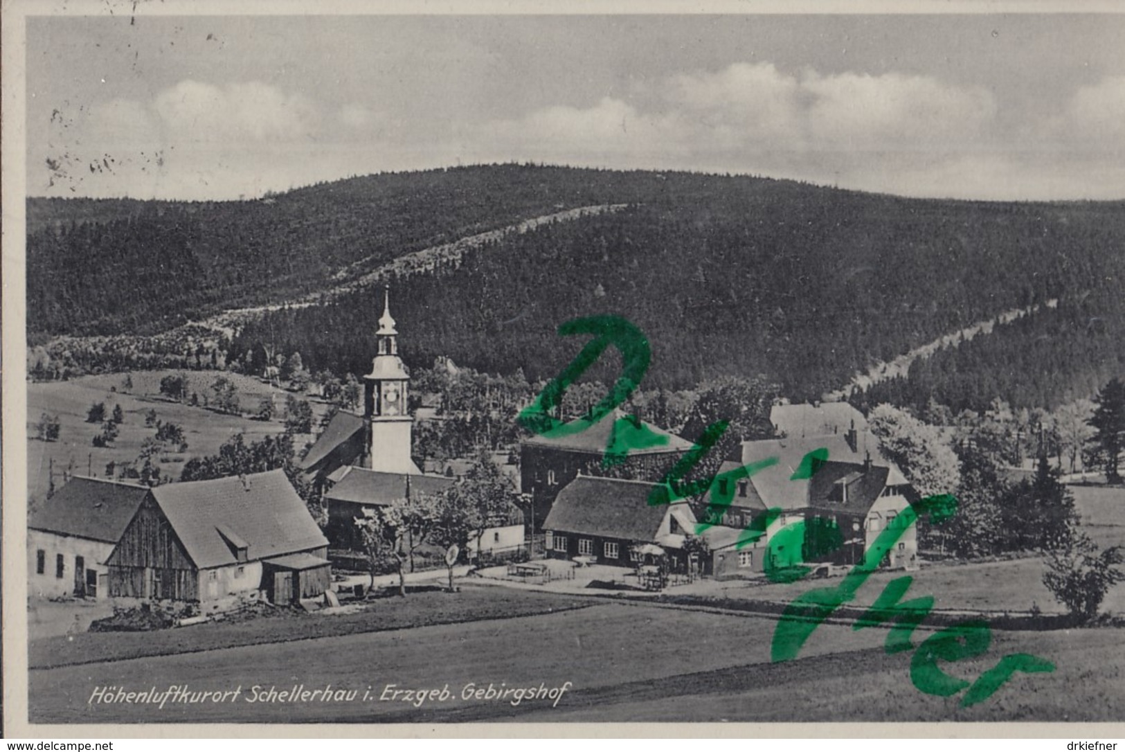 Schellerhau im Erzgebirge, um 1934