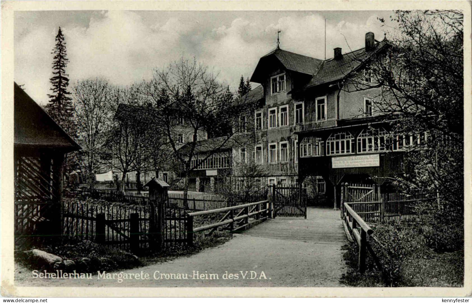 Schellerhau Margarete Cronau Heim des VDA