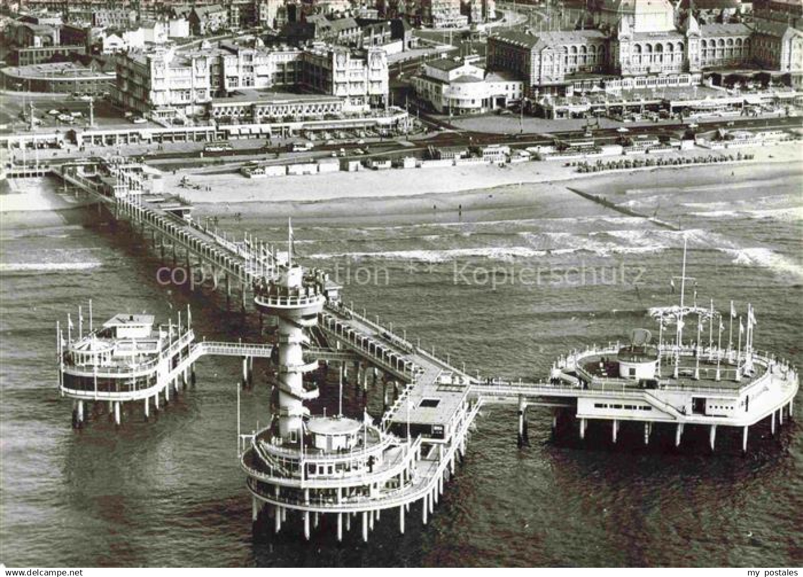 SCHEVENINGEN Den Haag Zuid-Holland NL Pier Fliegeraufnahme