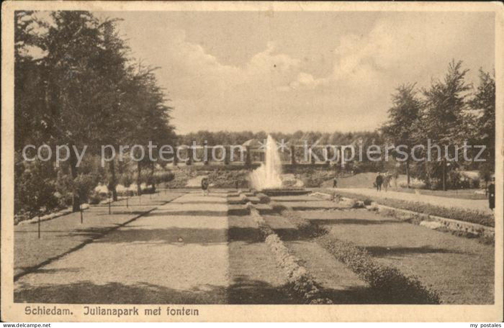 Schiedam Julianapark fonten
