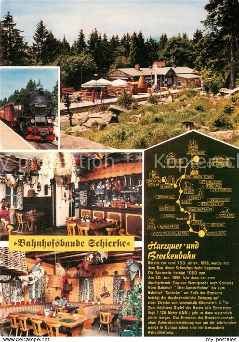 Schierke Harz Bahnhofsbaude Schierke Lok Bar Gaststube