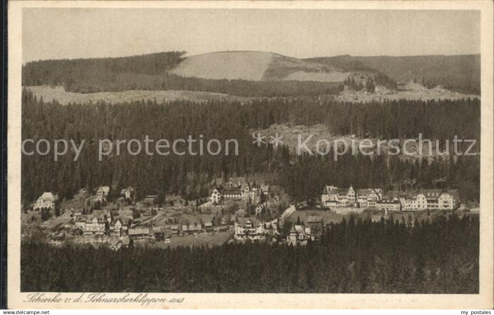 Schierke Harz Dorfansicht
