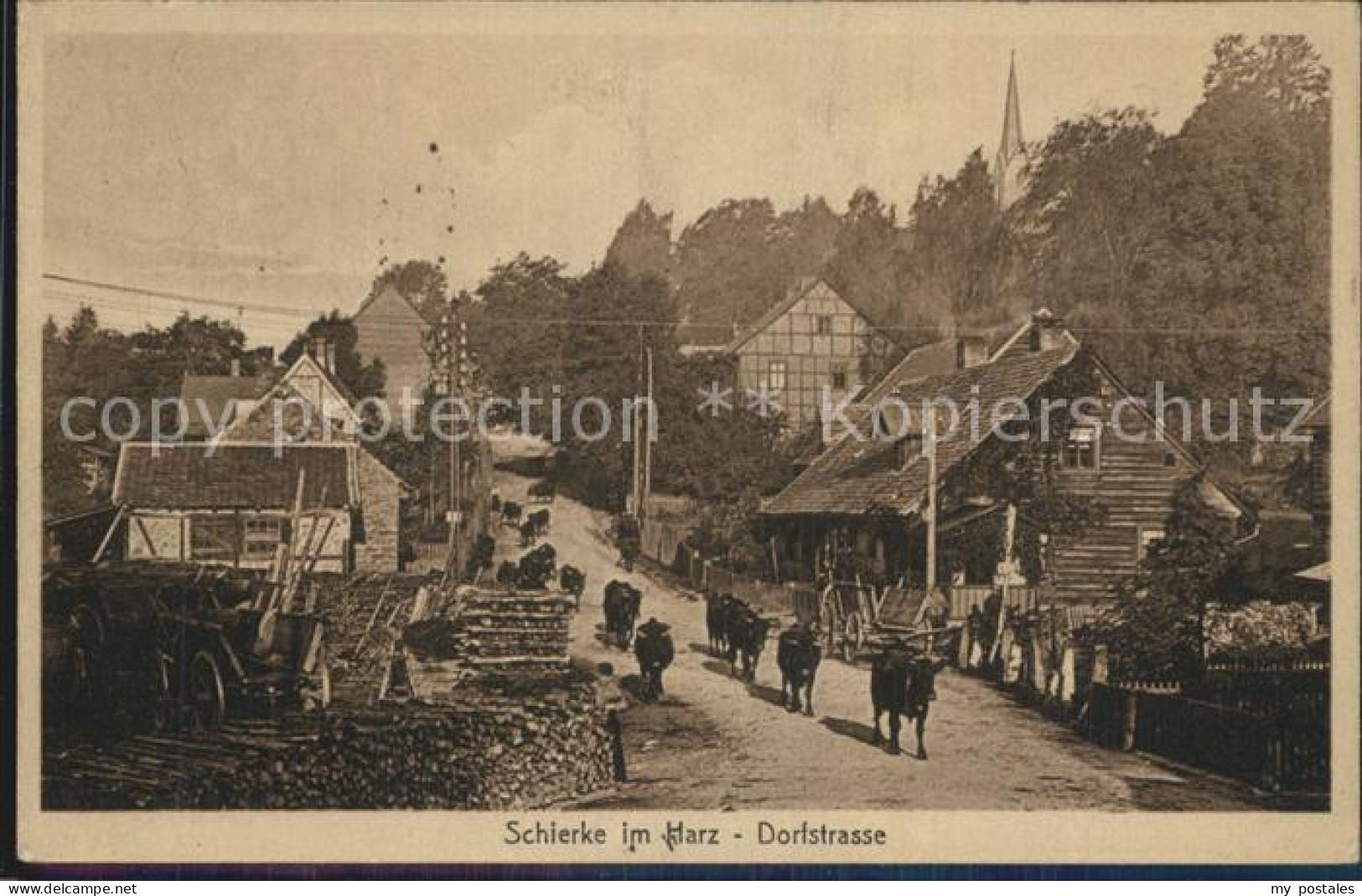 Schierke Harz Dorfstrasse