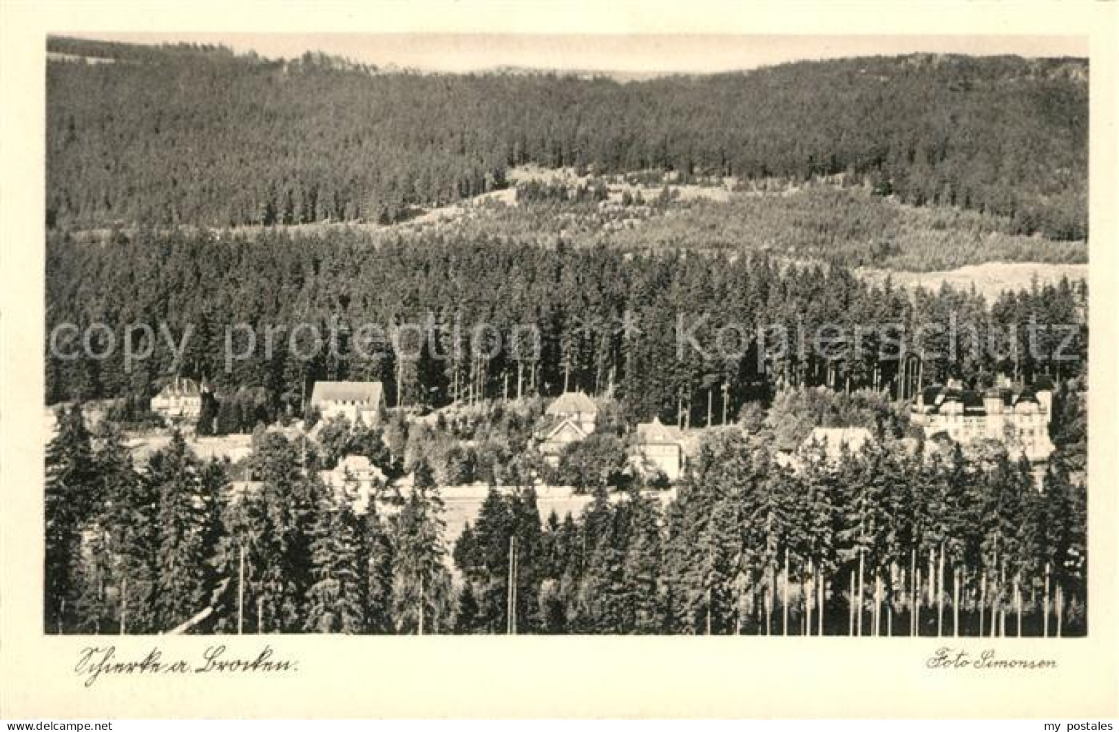 Schierke Harz Landschaftspanorama