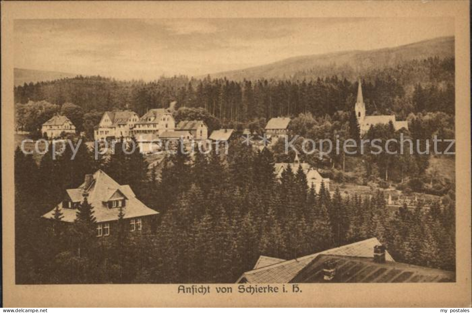 Schierke Harz Ortsansicht
