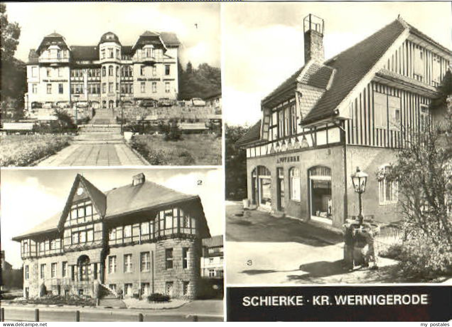 Schierke Harz Schierke Apotheke Rathaus Erholungsheim