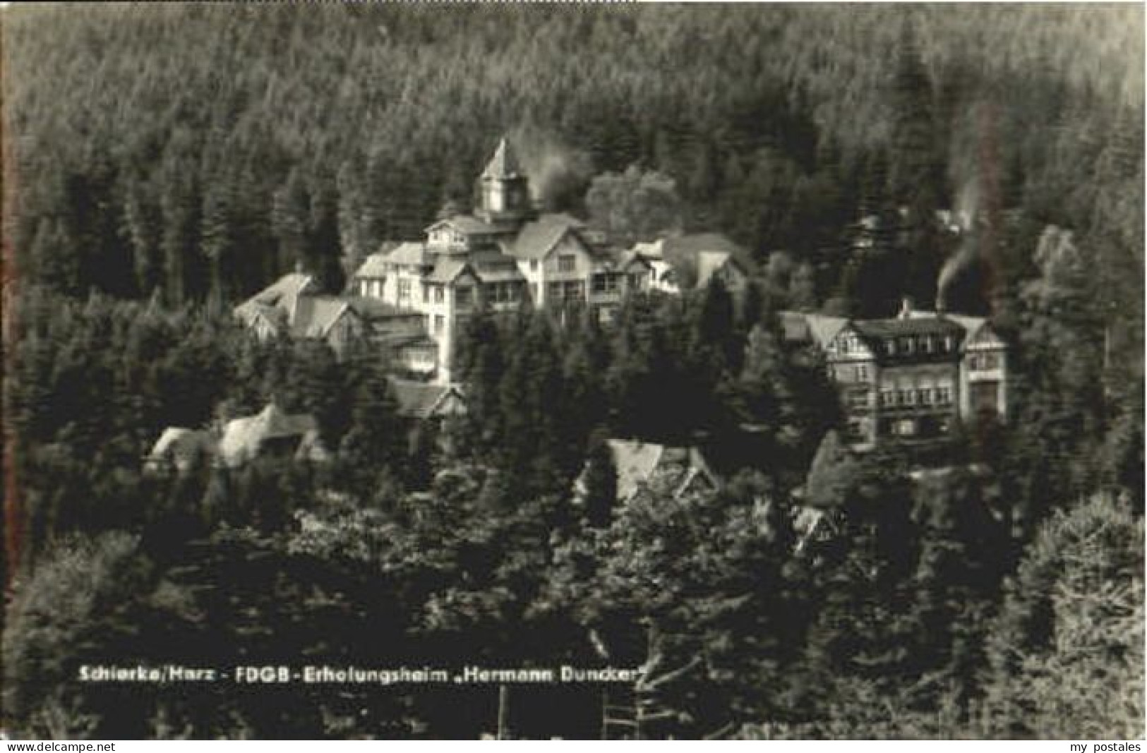 Schierke Harz Schierke Erholungsheim Hermann Duncker x 1965