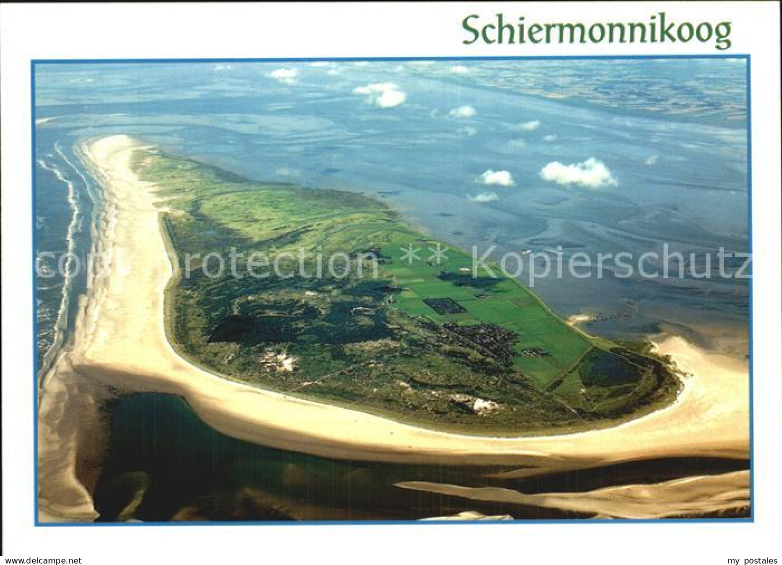 Schiermonnikoog Luftaufnahme