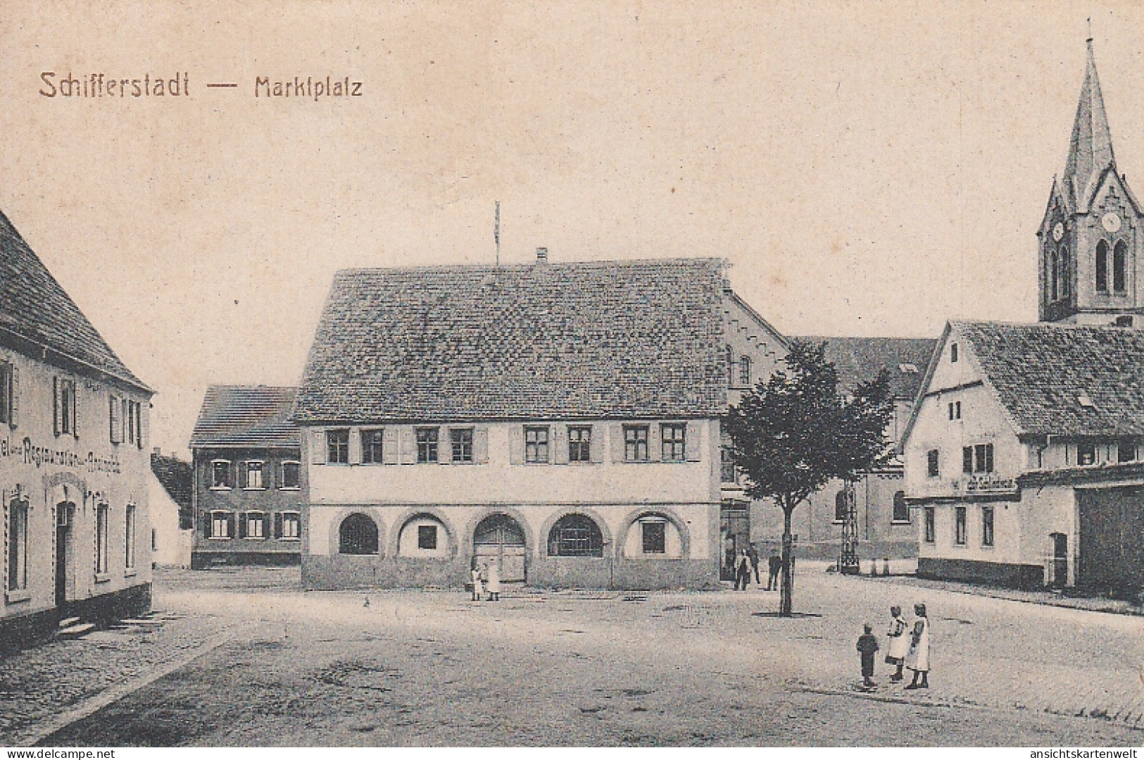 Schifferstadt Marktplatz ngl #210.969