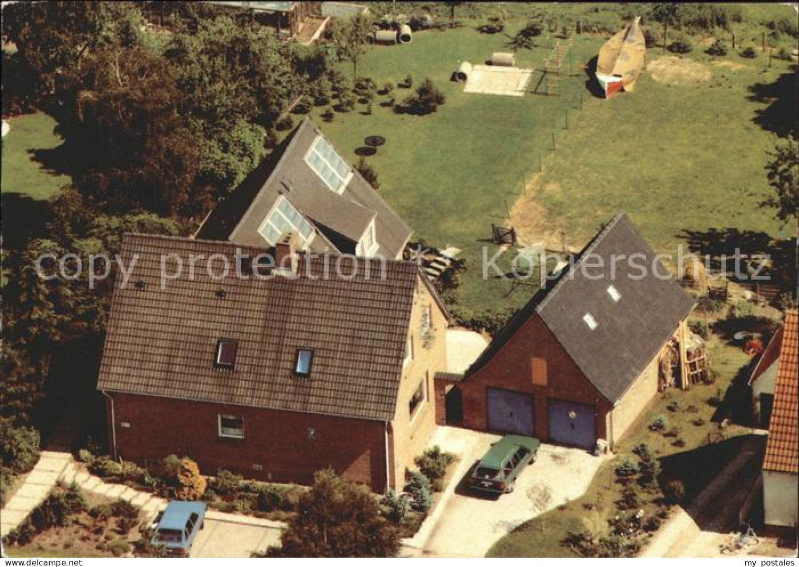 Schinkel Gettorf Gaestehaus Meyer Fliegeraufnahme