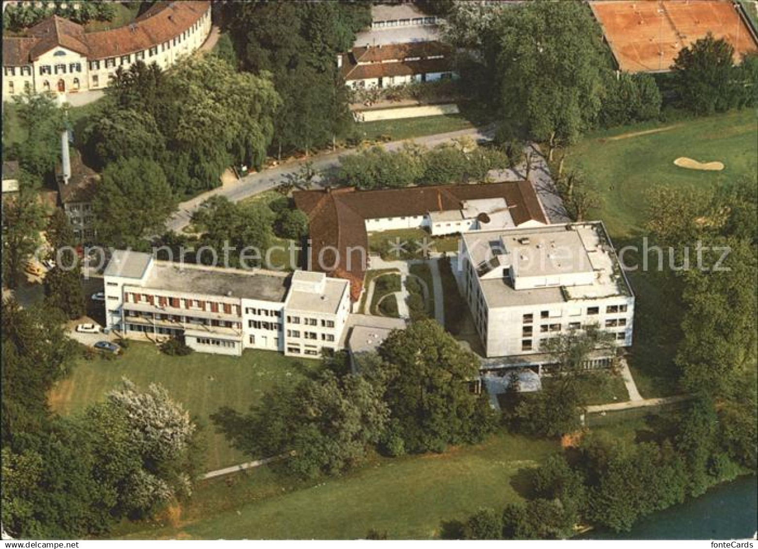 Schinznach Bad Fliegeraufnahme