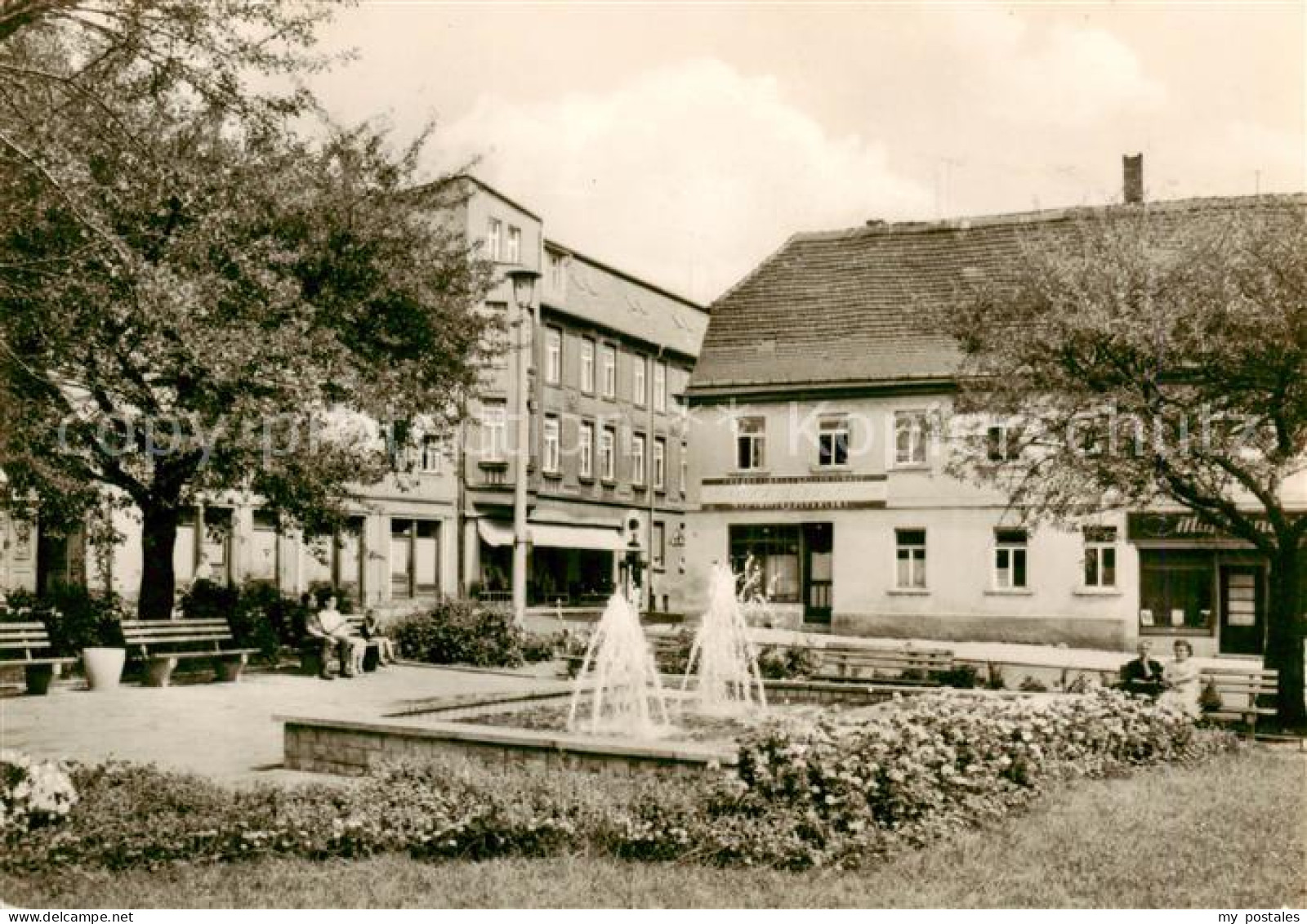 Schkeuditz Markt Brunnen