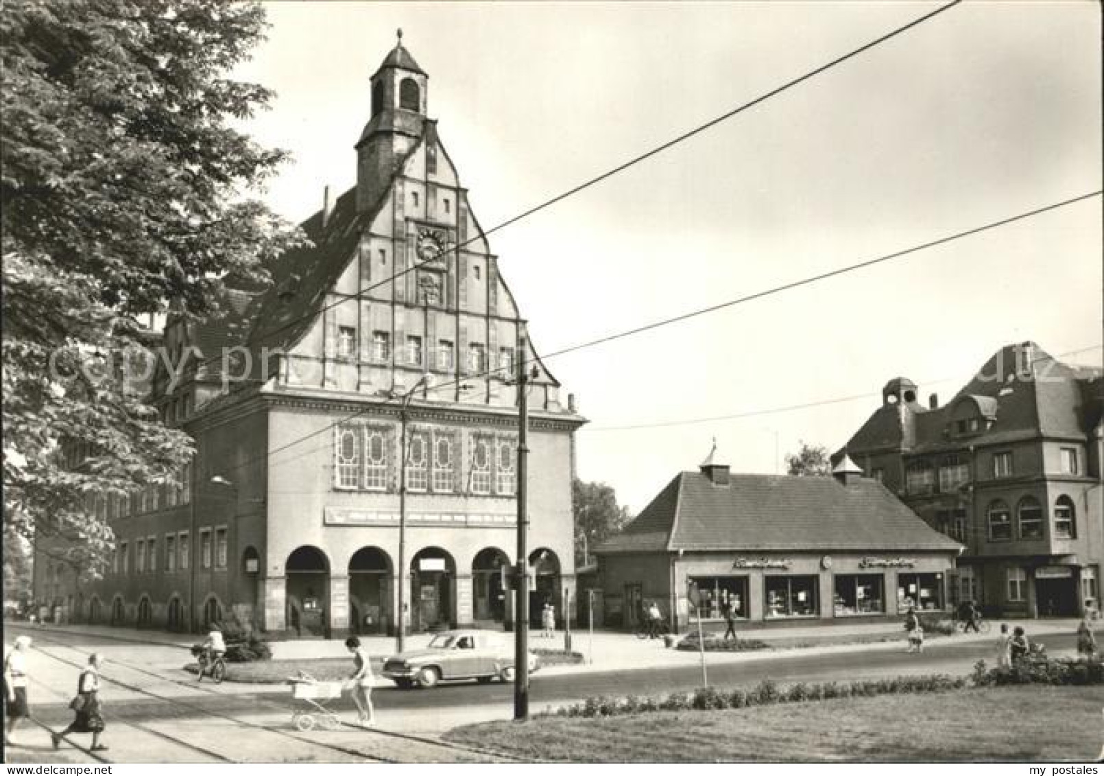 Schkeuditz Rathaus am Ernst Thaelmann Platz