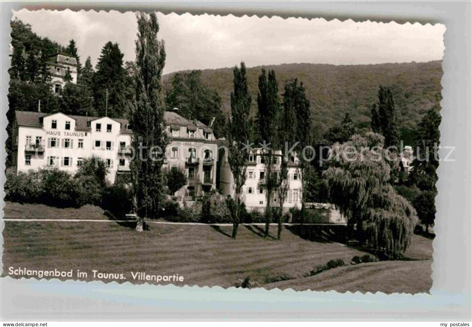 Schlangenbad Taunus Villenpartie Haus Taunus