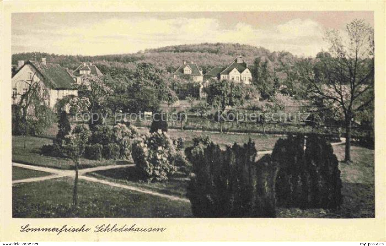 Schledehausen  Bissendorf Osnabrueck Niedersachsen Panorama