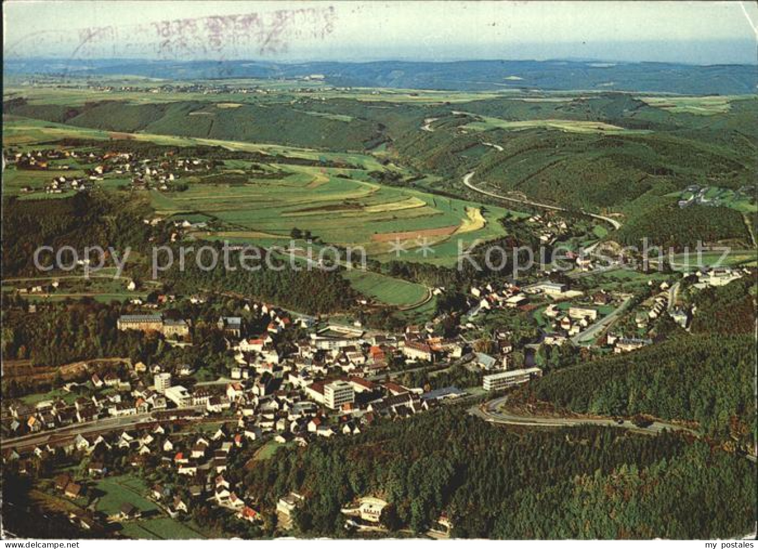 Schleiden Eifel Fliegeraufnahme