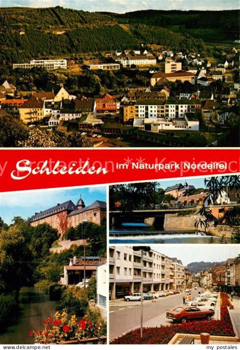 Schleiden Eifel Schloss Panorama Stadtansichten