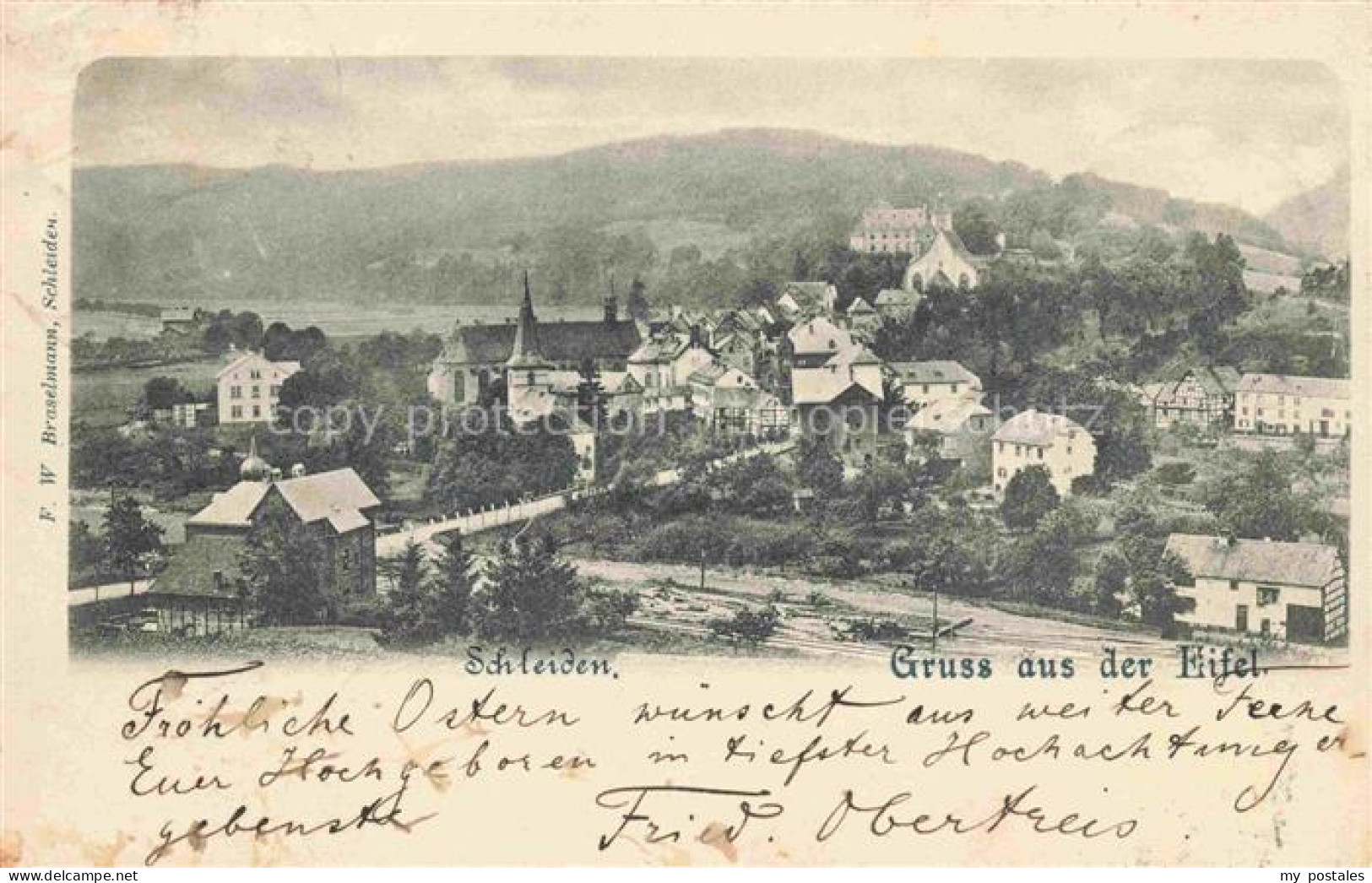 Schleiden Eifel Stadtpanorama