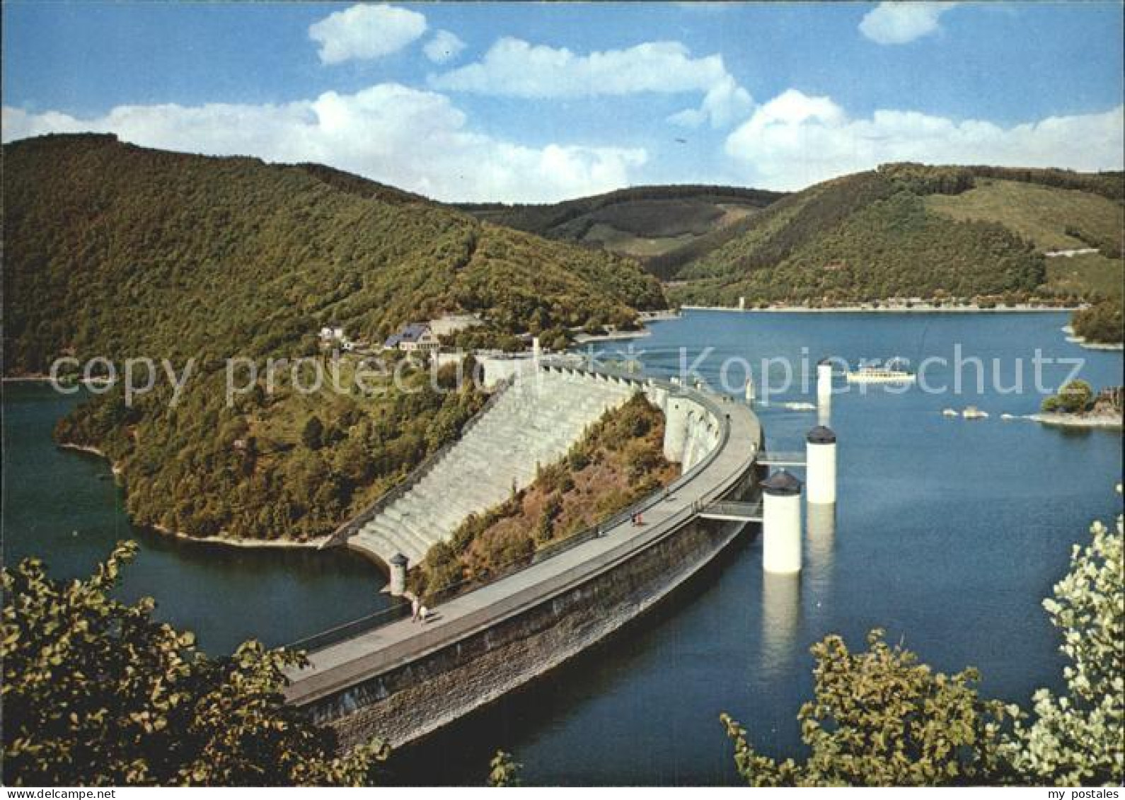 Schleiden Eifel Urftsee Staumauer Obersee