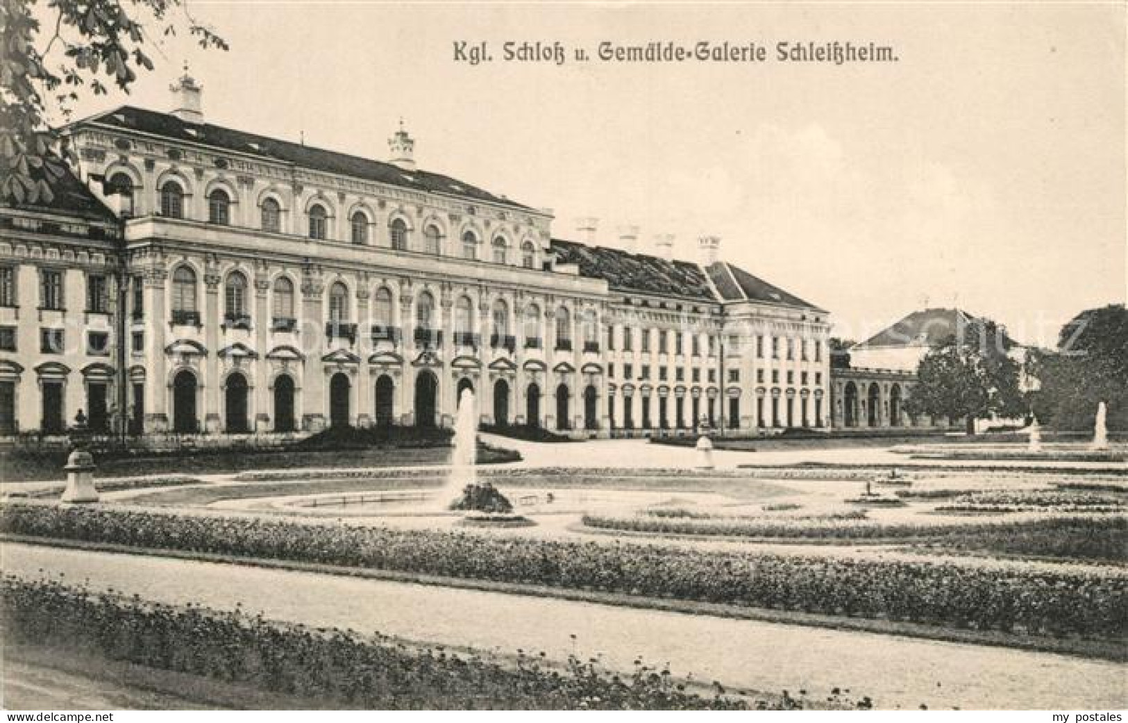 Schleissheim Oberschleissheim Kgl Schloss und Gemaelde Galerie