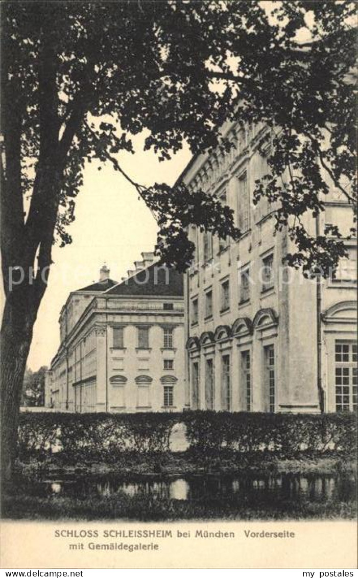 Schleissheim Oberschleissheim Schloss mit Gemaeldegalerie