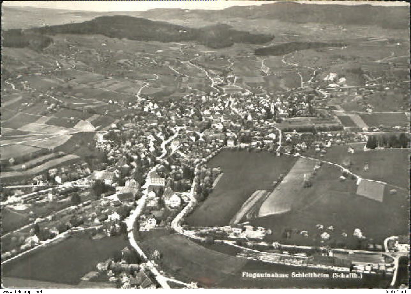 Schleitheim Fliegeraufnahme