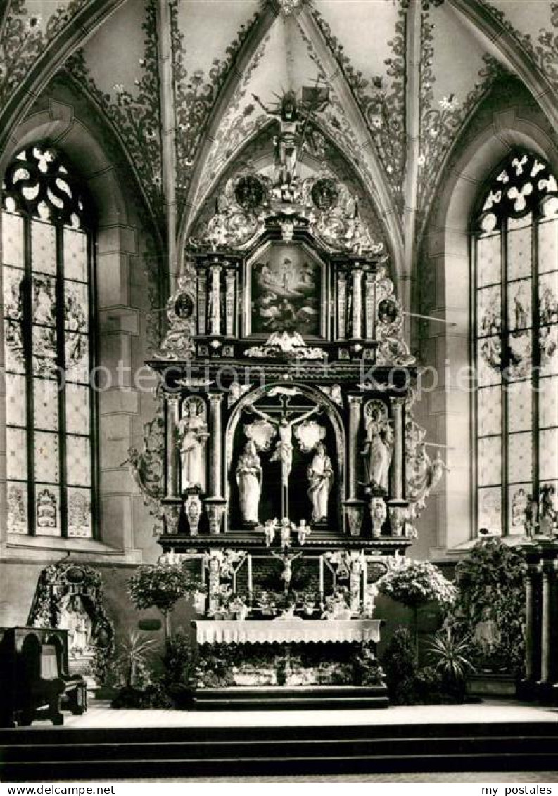 Schleiz Thueringen Bergkirche innen