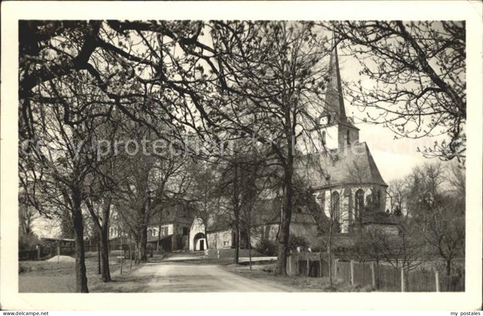 Schleiz Thueringen Kirchenpartie