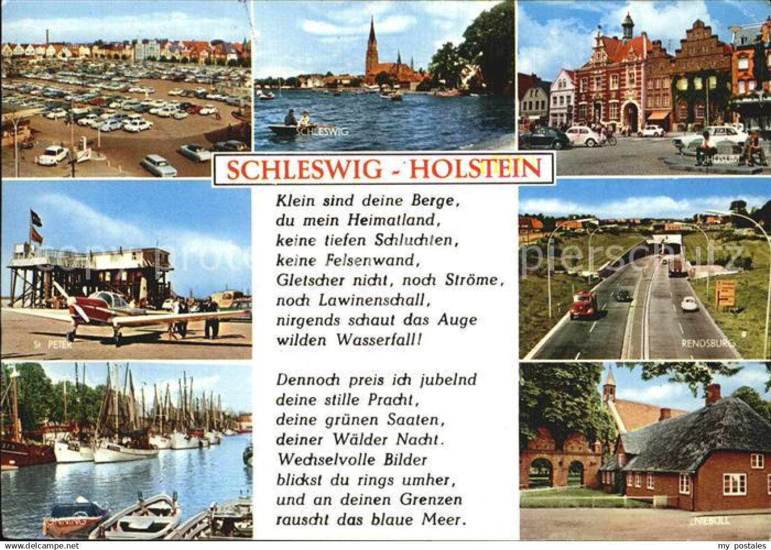 Schleswig Holstein Rendsburg Hafen Schleswig