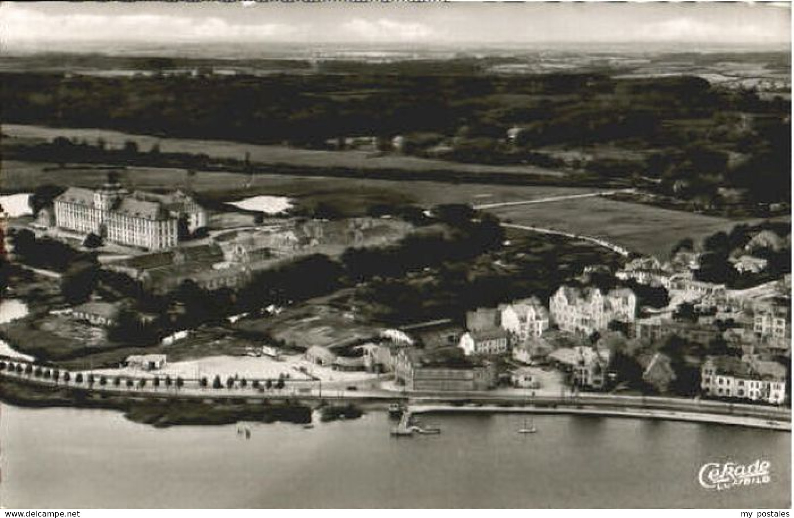 Schleswig Holstein Schleswig Fliegeraufnahme x 1963