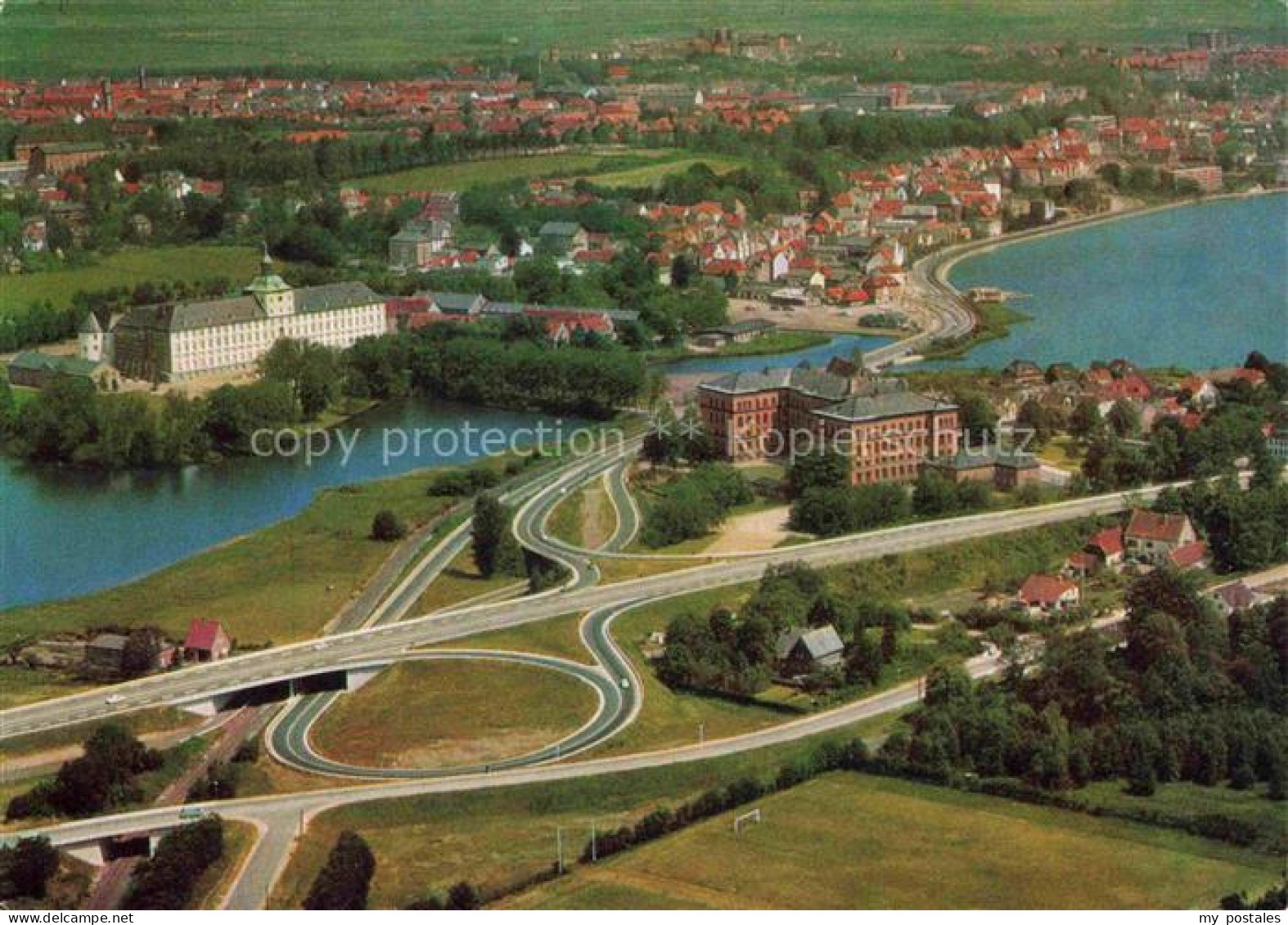 Schleswig Schlei Erfde Schleswig-Holstein Fliegeraufnahme