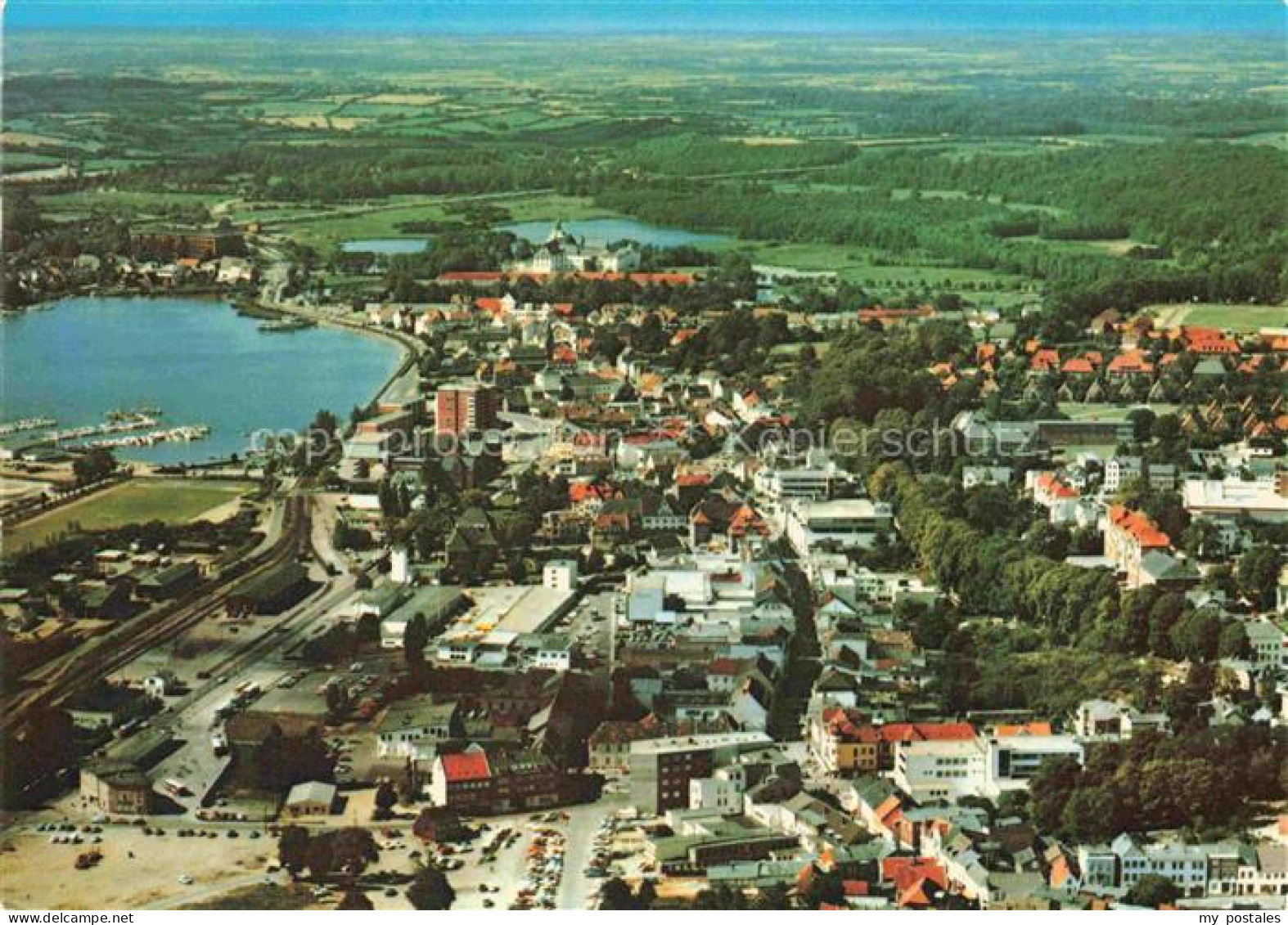 Schleswig Schlei Erfde Schleswig-Holstein Fliegeraufnahme