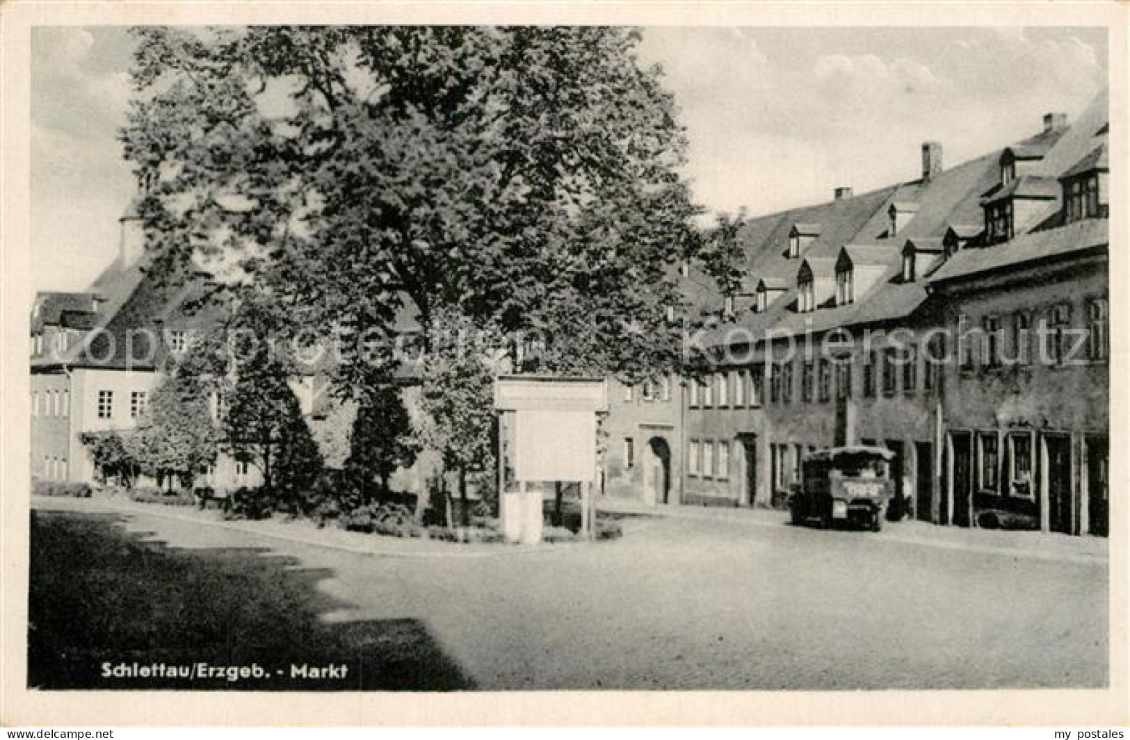 Schlettau Erzgebirge Markt