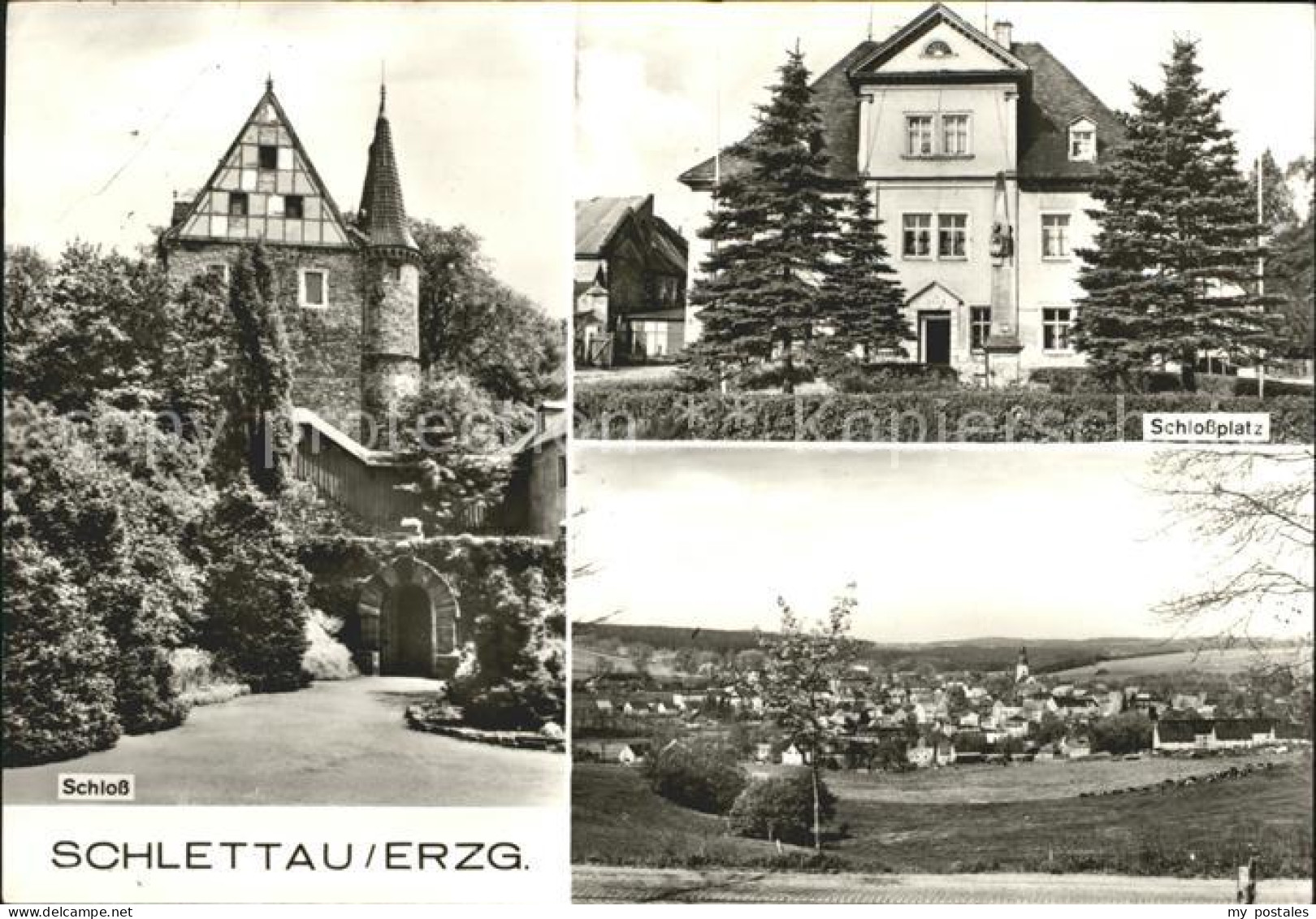 Schlettau Erzgebirge Schloss Schlossplatz