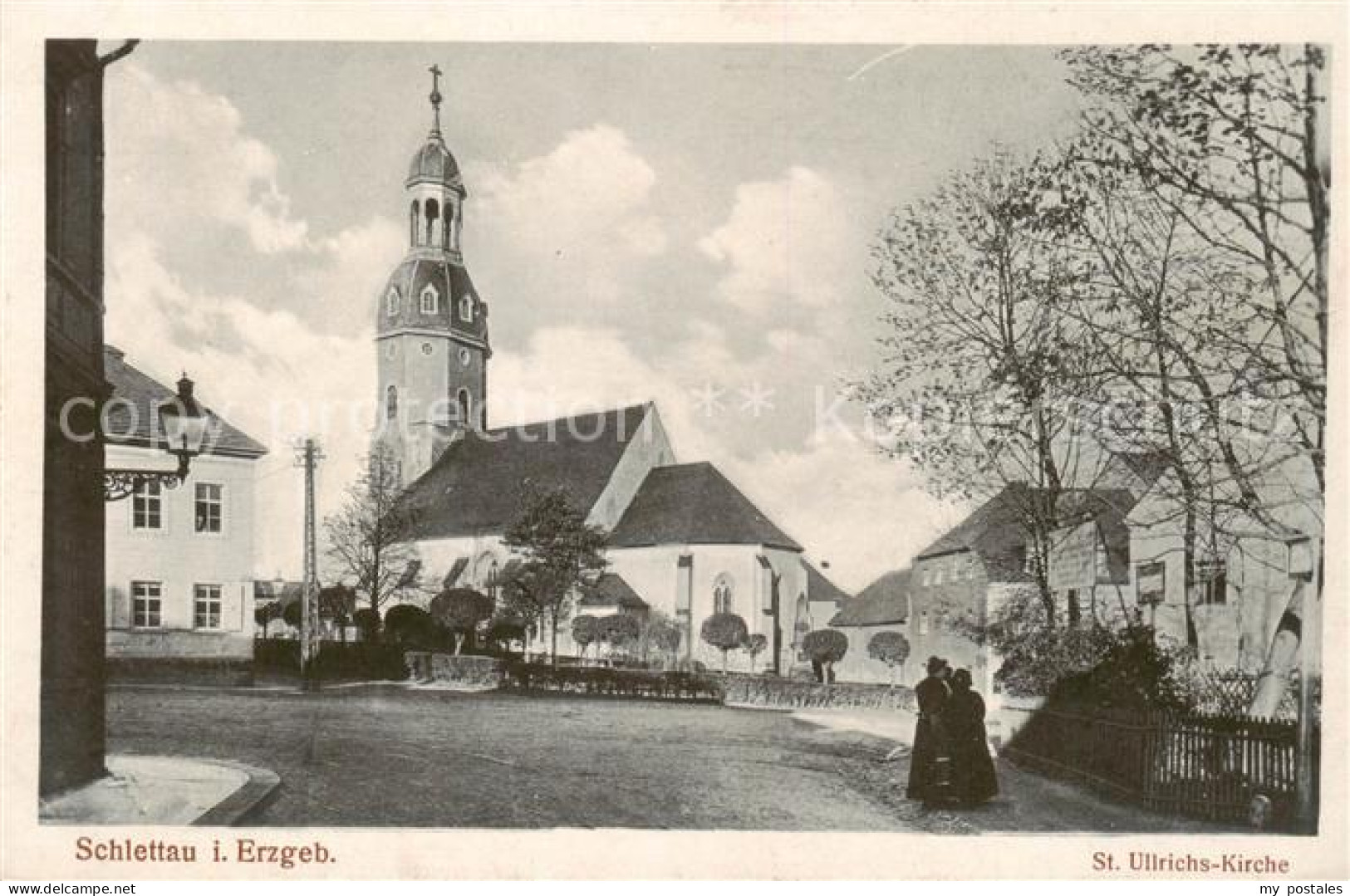 Schlettau Erzgebirge St. Ullrichs Kirche
