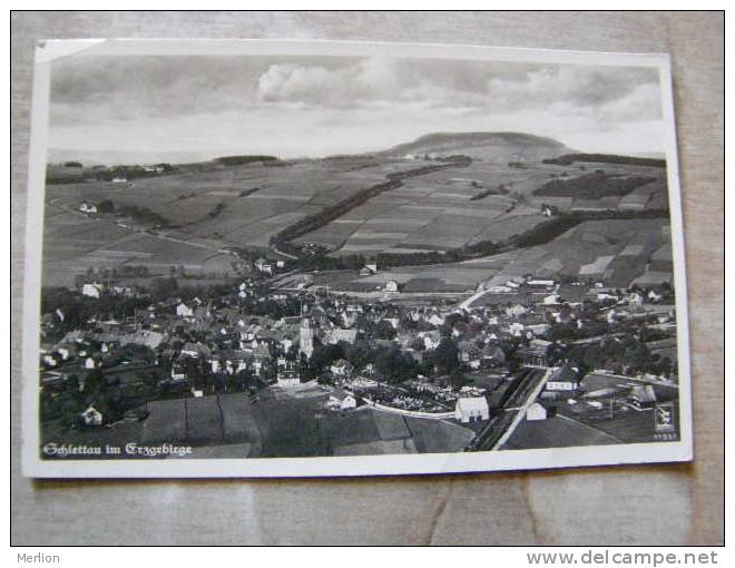 Schlettau im Erzgebirge   PU 1938 RPPC   D80294A