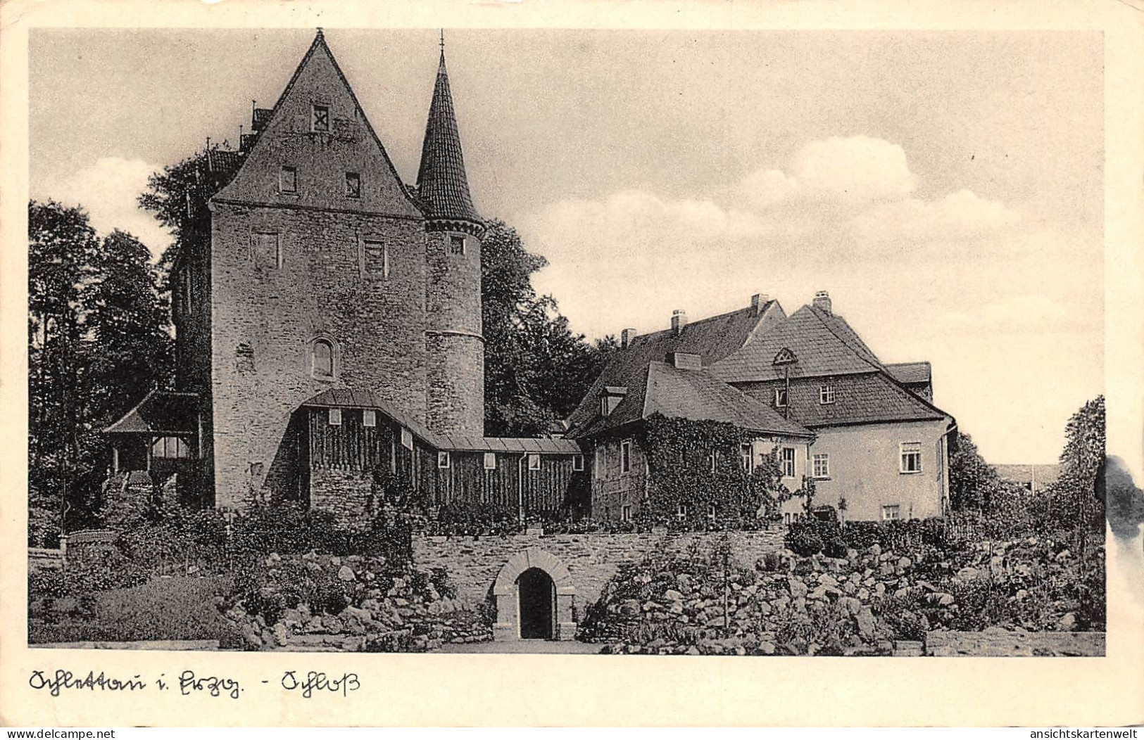 Schlettau Schloß gl1941 #195.811